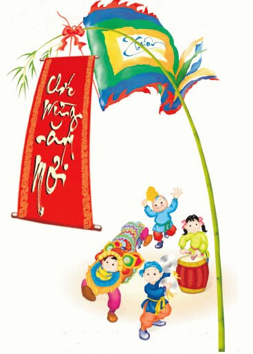 Neu - Tet bamboo pole - ảnh 2